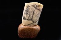 BEAR SCRIMSHAW